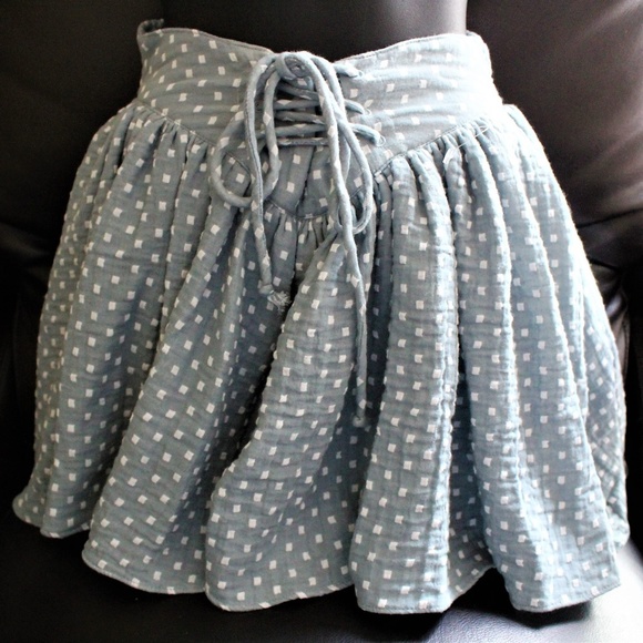 Free People Pants - Free People Vintage Look Lace-Up Flowy Shorts